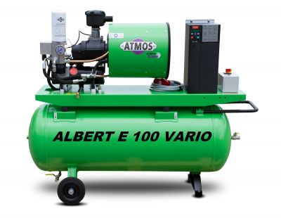 Kompresor śrubowy ATMOS Albert E100 S 270 Vario (z falownikiem i osuszaczem) 11kW